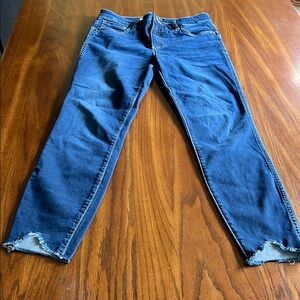 Kut from the Kloth Blue Ankle Cropped Jeans